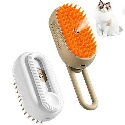 Steam Brush for Dog Cat